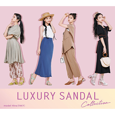 �������烉�O�W���A���[�ɋC�����A�b�v�f�[�g�I�t�ăg�����h���ڂ̃T���_����11��ޓo��INUOVO�uLUXURY SANDAL COLLECTION-�v�@�J�W���A������t�H�[�}���܂ŃV�[���ɍ��킹�ė�����V����s�b�N�A�b�v�@〜2022�N4��28���i�؁j���J�ÁI〜
