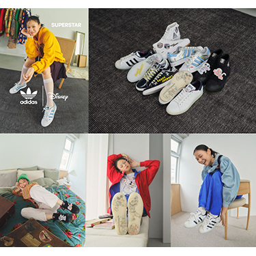 adidas Originals�ɂ��u�f�B�Y�j�[�v�R���N�V�����̑�3�e�e�[�}�́uSPACE JOURNEY���F�����s�v�F�����p�̃~�b�L�[���t�����Y�����R�ɕ����I�uadidas Originals�b�~�b�L�[���t�����Y�R���N�V�����v