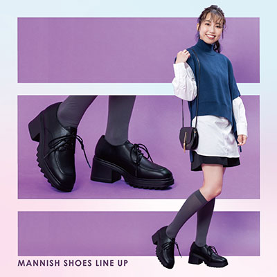 コーデのアクセントとなるマニッシュシューズからトレンドの厚底を多数