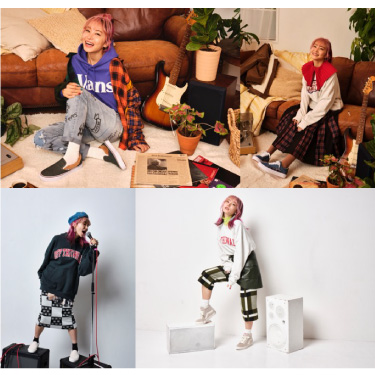 LiSA�����f���ɋN�p 2022�H�~���f�B�[�X�����R���N�V��������Ĕ̔��J�n VANS GIRLS COLLECTION �t�F�A 22�N10��6���i�؁j���S��ABC�}�[�g�AEC�T�C�g�ɂČ��蔭��