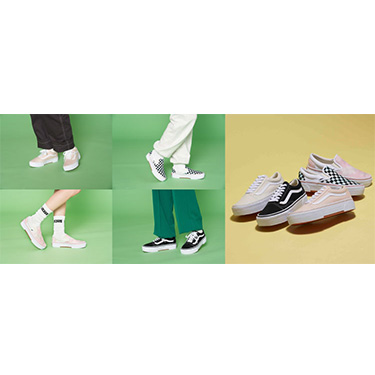 �uVANS����A�C�R�����f��������\�[���ɃA�b�v�f�[�g�����j���[���f���gCHUNKY SOLE COLLECTION�h�o�� �L�����y�[�����f����YouTuber�̂΂�΂񂴂����N�p�v