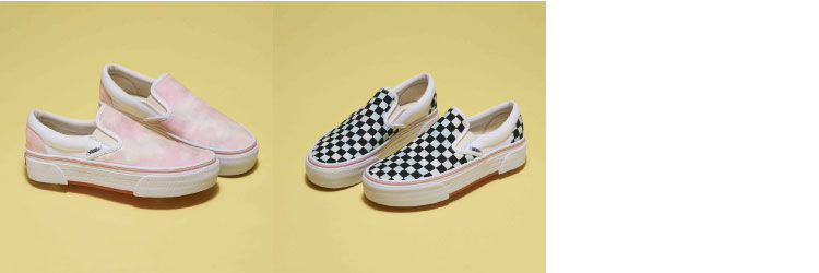VANSからアイコンモデルを厚底ソールにアップデートしたニューモデル