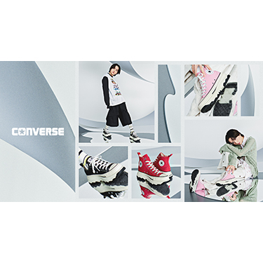 ABC-MART����W�J����CONVERSE�uALL STAR  TREKWAVE �v�o�D�̔_�����l�����f���N�p�����r�W���A���E���[�r�[���J