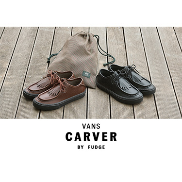 VANS�A�G���wFUDGE�x�Ƃ̃X�y�V�������f����3�e�𔭕\�I�X�j�[�J�[�Ɗv�C�̂����Ƃ��ǂ�I���ʂȁg���@���Y�h�𗚂��ďH��搉̃`�����A���X�j�[�J�[�o��FUDGE ONLINE�ɂ�9��12���i�؁j����s�������~�l����ABC-MART12�X�܂���у��~�l�����I�����C���X�g�A�ɂ�9��26���i�؁j��蔭��